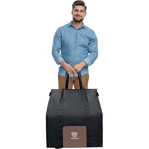 Faraday Bag for Large Generators and Electronics, Military-Grade RF Shielding For Computer Towers,Mobile Devices, EMP Protection Signal Isolation Anti-tracking Data Privacy