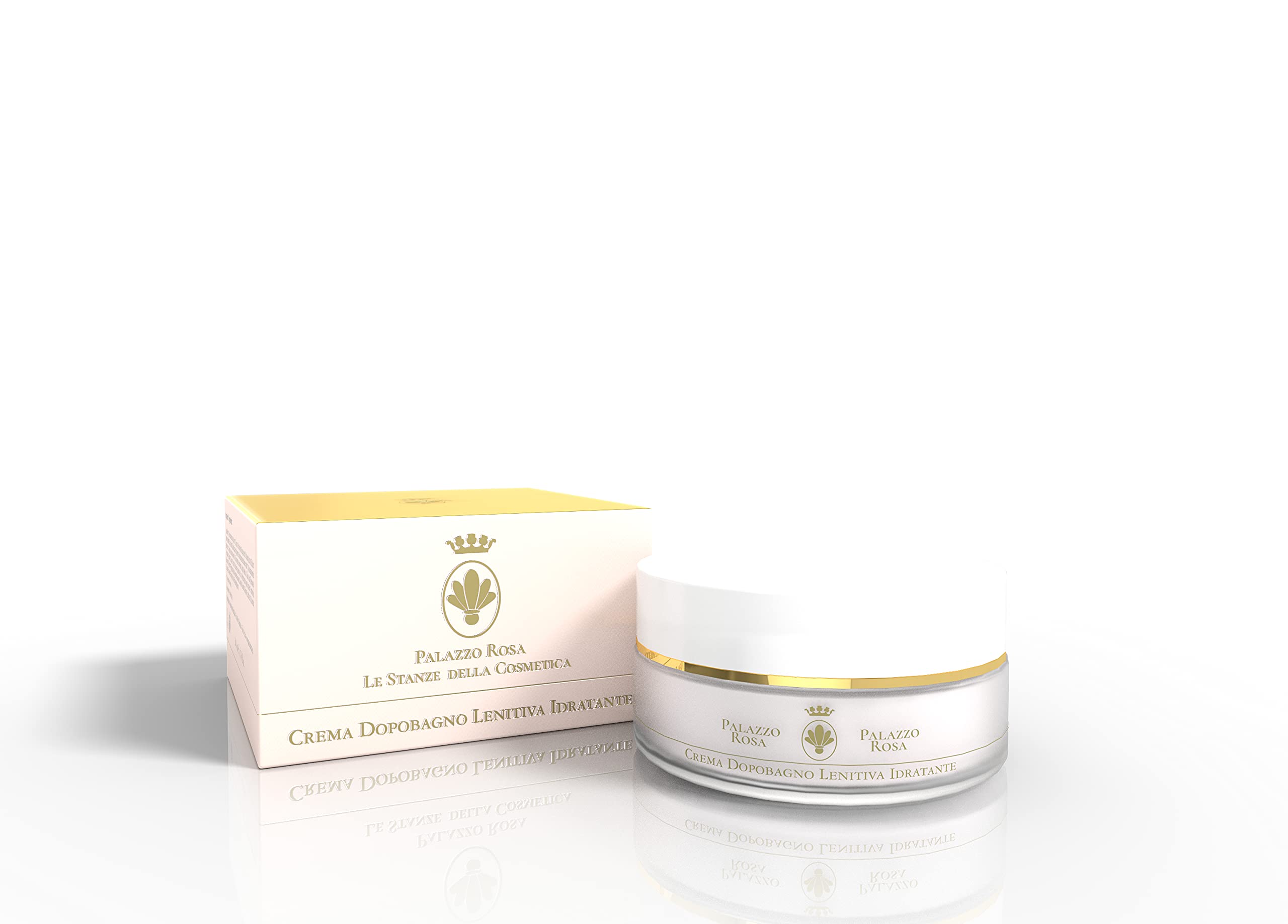 Palazzo Rosa - Piękno Twojego naturalnego ciała w 100% organicznego i wyprodukowane we Włoszech - najlepsze dla skóry prosto z róży damasceńskiej - LENITIVY NAWILŻAJĄCY PRZECIWODNIAJĄCY KREM Z SZKŁA