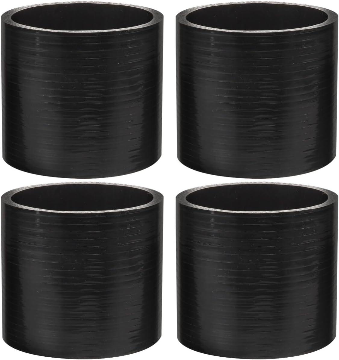 BESTonZON Straight Silicone Hose Coupler Fitting Reinforced Connector for Tubing Coupling Industrial Applications Easy Installation Accurate Replacement High Performance Silicone Fittings