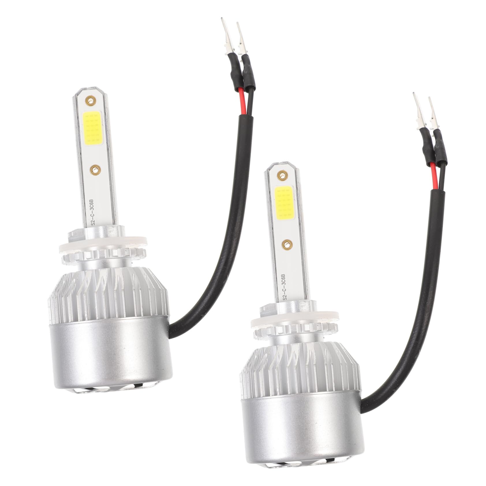 SOLUSTRE 6piezas Bombillas Led De Faro Delantero Impermeables Alta Potencia Luz Alta y Para Vehículos