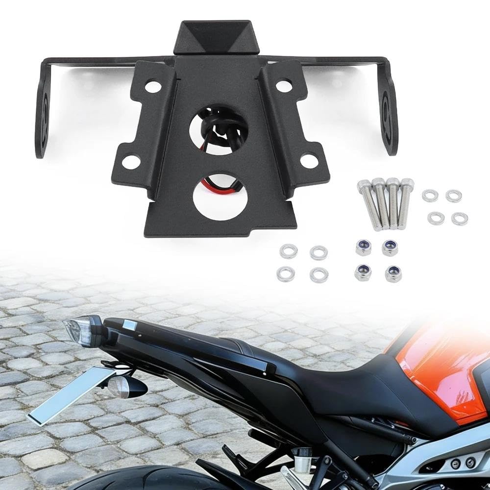 Pour MT-09 MT09 FZ09 FZ-09 Support Plaque D'immatriculation WEFOLEN