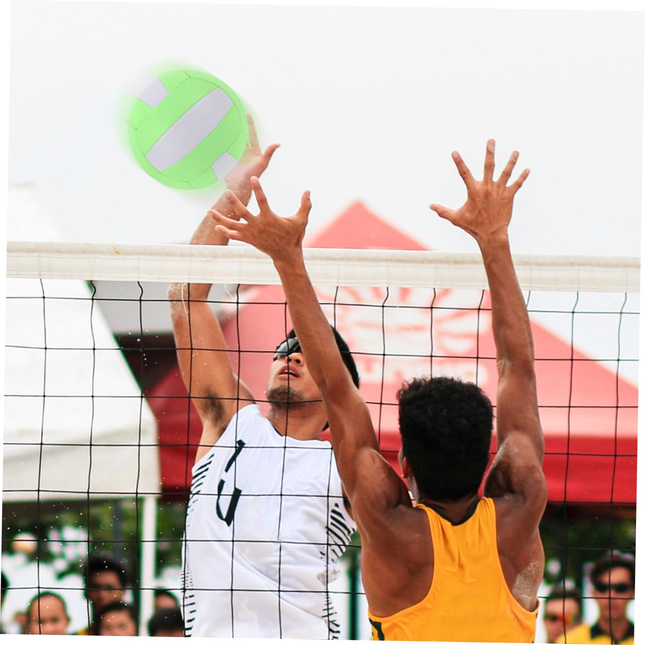 INOOMP Voleibol de Interior Voleibol de Entrenamiento Inflable para niños Balón de Entrenamiento de vóleibol para Deportes de Interior