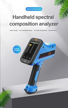 Handheld XRF Analyzer, High-Precision 25 Element Detection, Portable Precious Metal & Industrial Material Tester, Fast & Non-Destructive Analysis, 50KV/200uA X-Ray Fluorescence