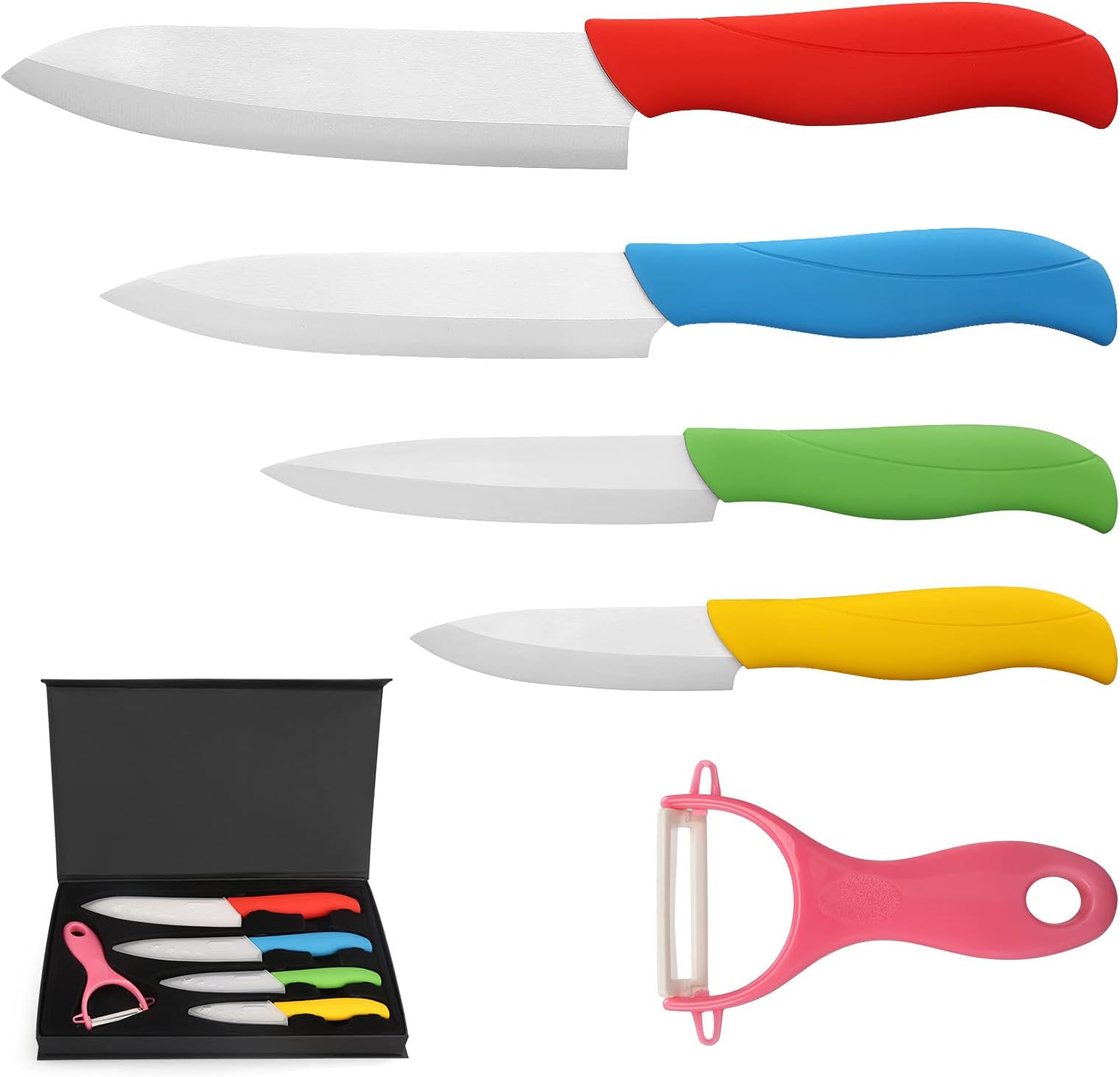 Coltello Pelapatate 2 In 1 Teegxddy - Acciaio Inox, Per Frutta E Verdura