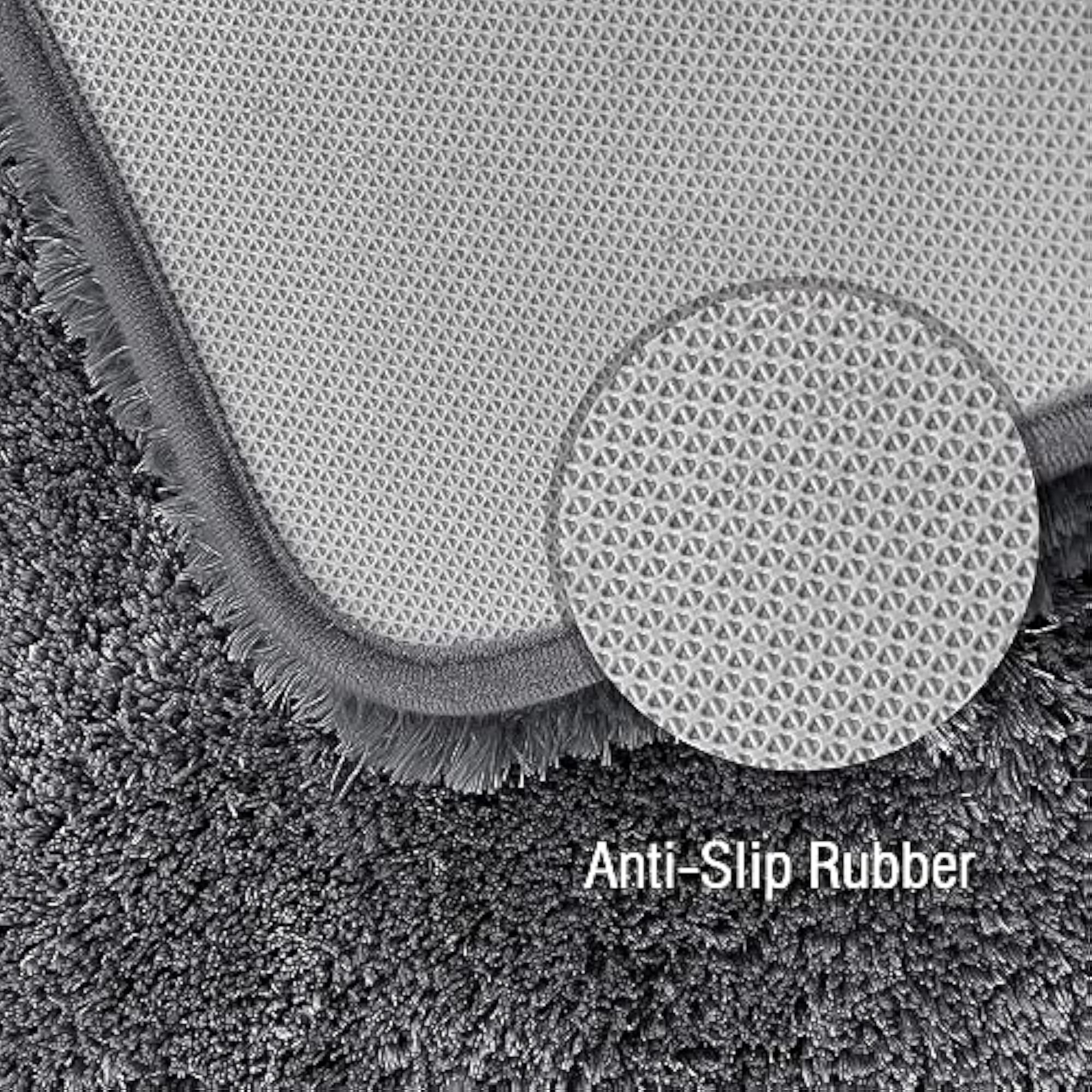 Non-Slip Microfiber Bath Mat, Super Absorbent