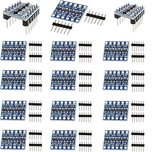 RUNCCI-YUN 15 Psc 4 Canales IIC I2C Lógica Nivel Convertidor Bidireccional Módulo 3.3V a 5V Shifter para Arduino | Ya disponible en tu tienda friki favorita! En mundofriki.es! RUNCCI-YUN 15 Psc 4 Canales IIC I2C Lógica Nivel Convertidor Bidireccional Módulo 3.3V a 5V Shifter para Arduino | Ya disponible en tu tienda friki favorita! En mundofriki.es!