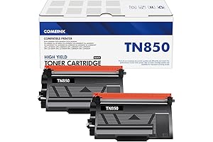 TN-850 Black Toner Cartridge for Brother Printers