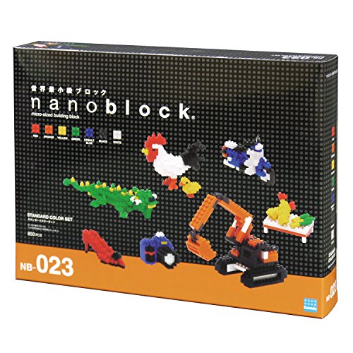 Nanoblocks Nb023 Nb - Standard Color Set Building Kit