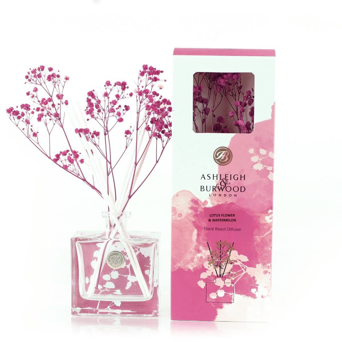 Ashleigh & Burwood Life In Bloom Lotus Flower & Watermelon Scented Reed Diffuser 150ml