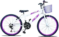 Bicicleta De Passeio Infantil Forss Anny Aro 24 18v Freios V-brakes