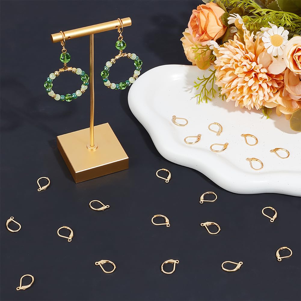 Beebeecraft 1 boîte 50 pièces Fils D'Oreille de Rein Plaqué Or 18k Boucle D' Oreille de Rein Crochets de Boucle D'Oreille 20x9mm Fil Pendant pour la Fabrication de Bijoux Beebeecraft 1 boîte 50 pièces Fils D'Oreille de Rein Plaqué Or 18k Boucle D' Oreille de Rein Crochets de Boucle D'Oreille 20x9mm Fil Pendant pour la Fabrication de Bijoux