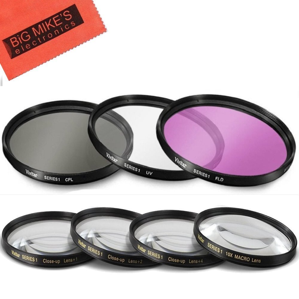 Amazon.com : 62mm 7PC Filter Set for Panasonic DMC-FZ1000 4K Point
