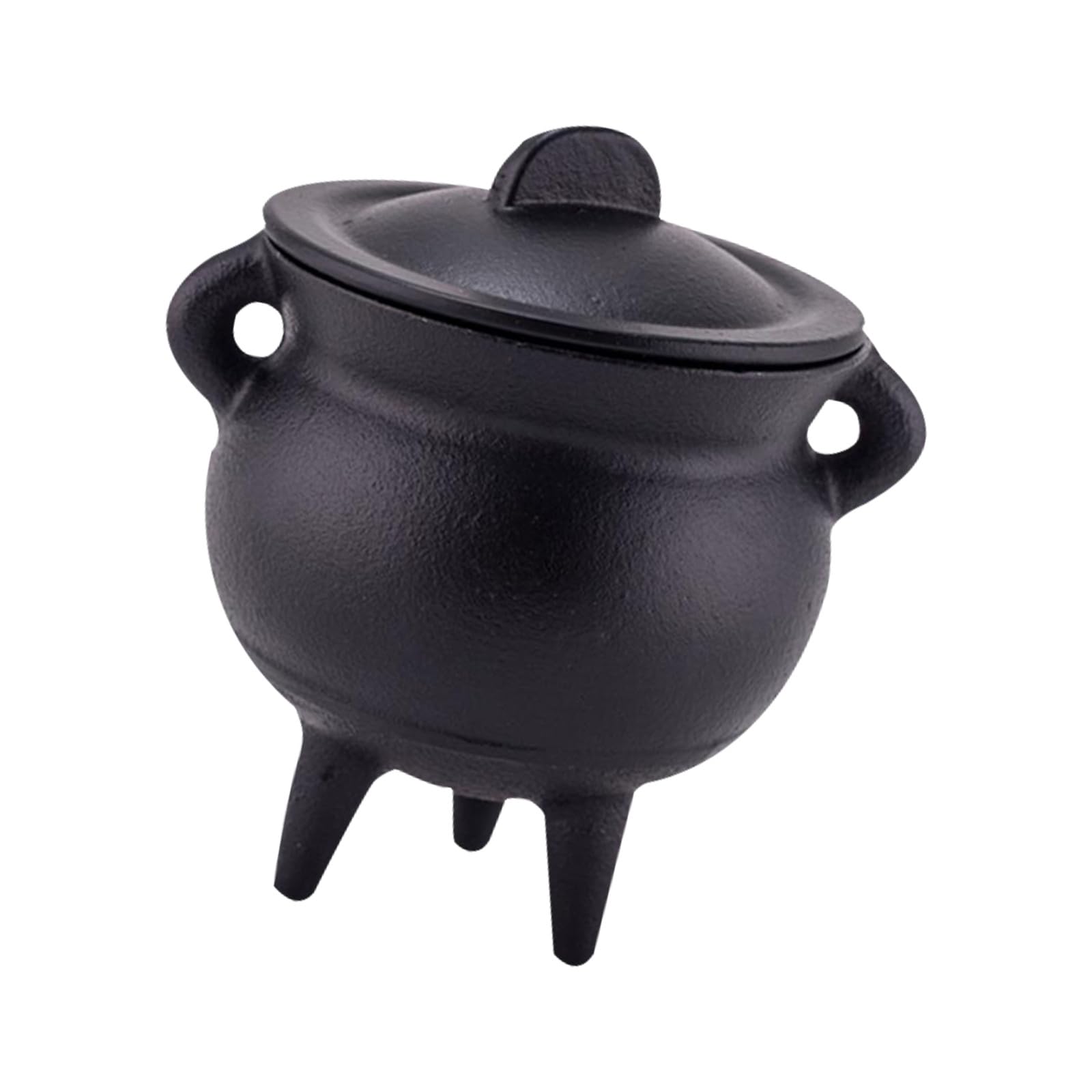 Brûleur de parfum chaudron fonte noire résistant haute température