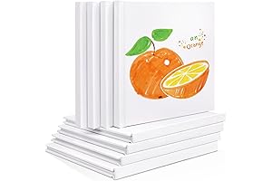 Blank Hardcover Book 5x5 Inch for Kids to Write or Draw