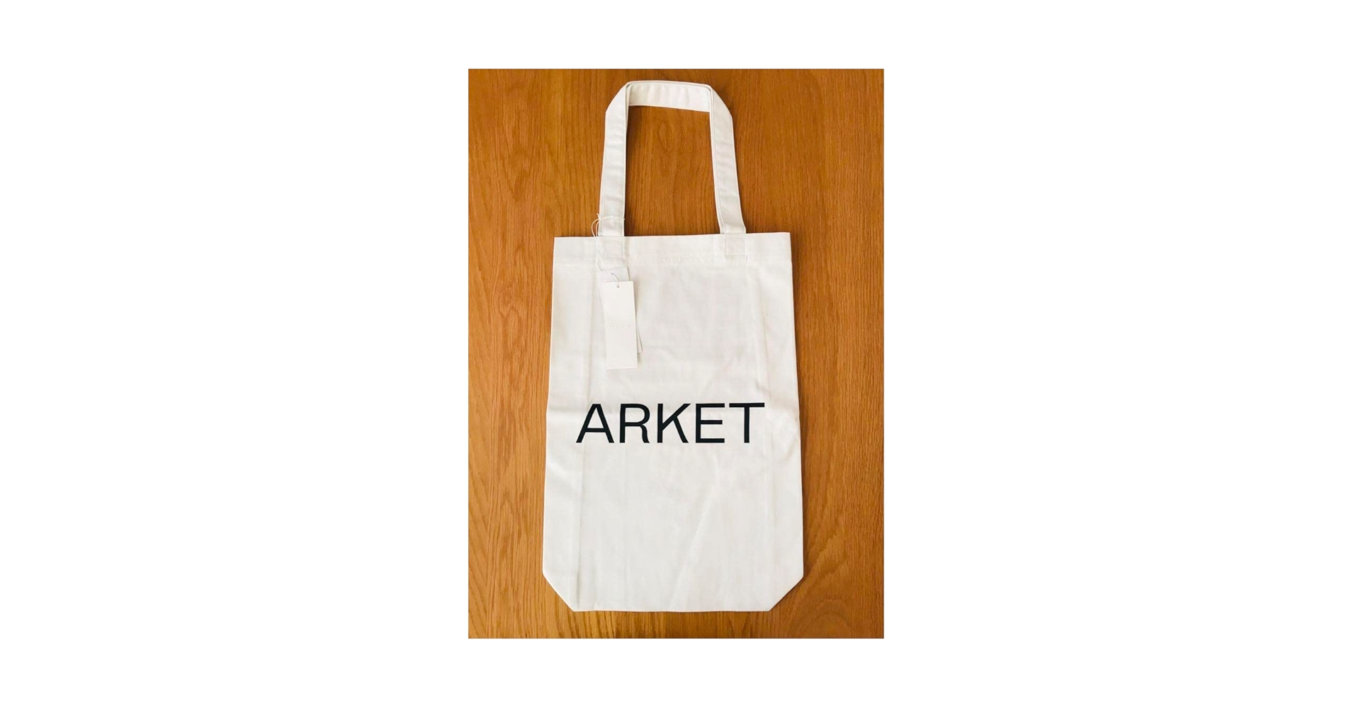 Amazon.co.jp: ARKET アーケット トートバッグ コットン 日本未