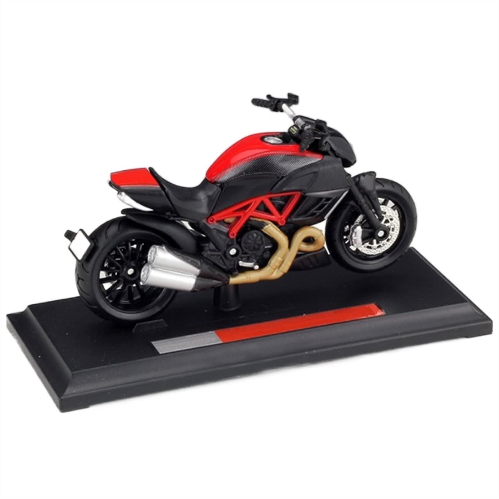 SEYXF Motorbike Toy Motorcycle Collection Model for Ducati Diavel Carbon Alloy Diecasts Birthday Gift Toys 1/18