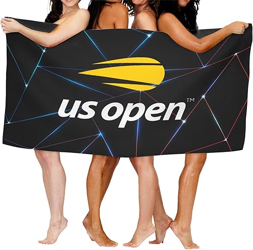 Miniatura 8 de Lujzwop Us Open Tennis 2023 - Toalla de playa de gran tamaño, toalla de playa de microfibra de secado rápido para hombres y mujeres