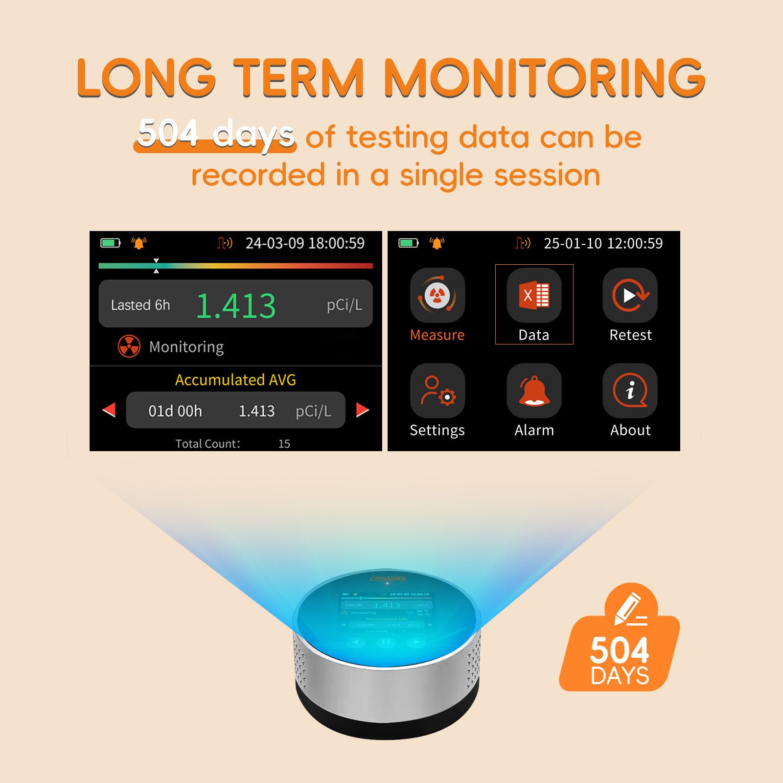 Radon Detector - Protect Your Home -4 Radon Detector - Protect Your Home -4