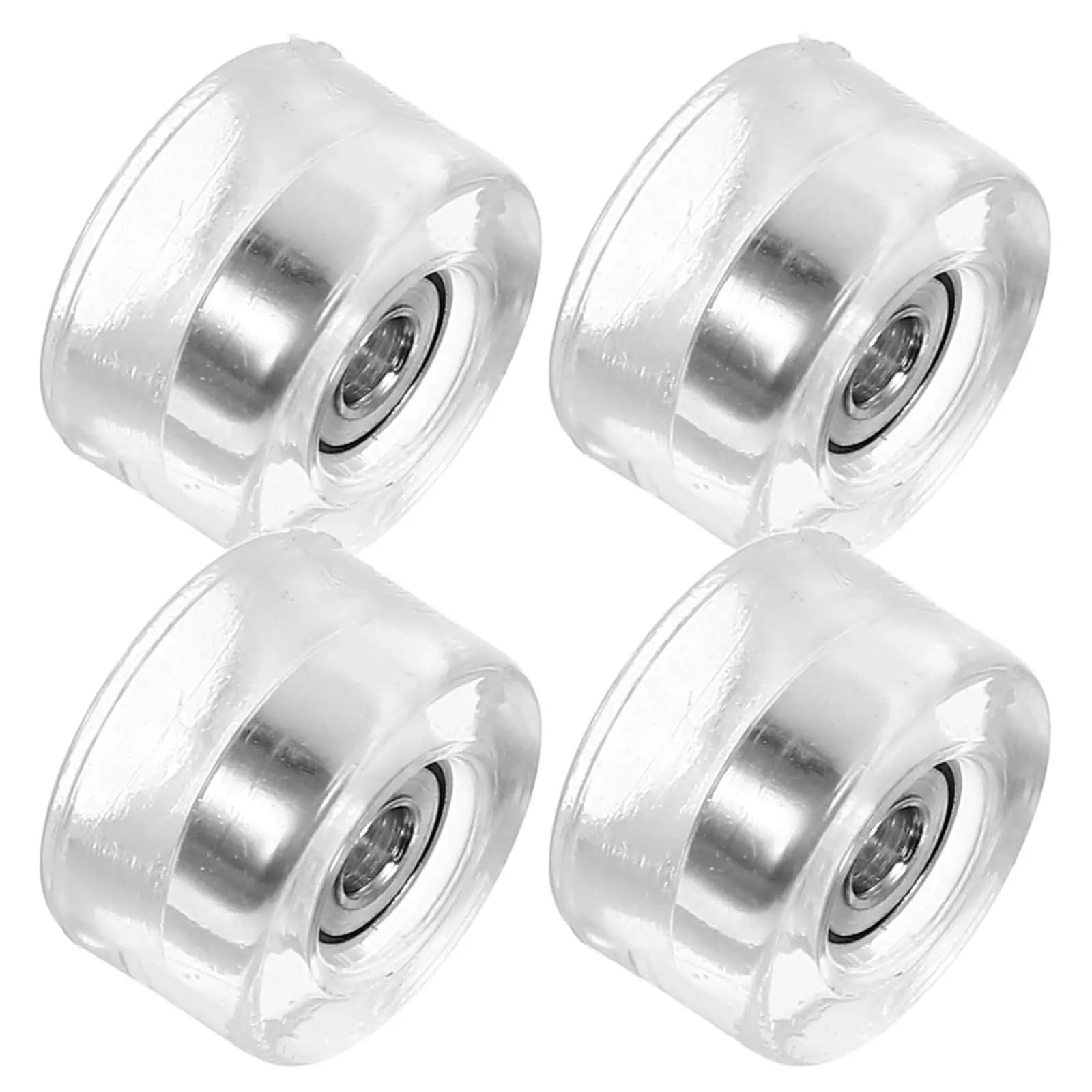 Fingerboard Wheels 16 Pcs Finger Skateboard Wheels Highspeed Bearing Rocker Replacement Parts for Tricks and Performance