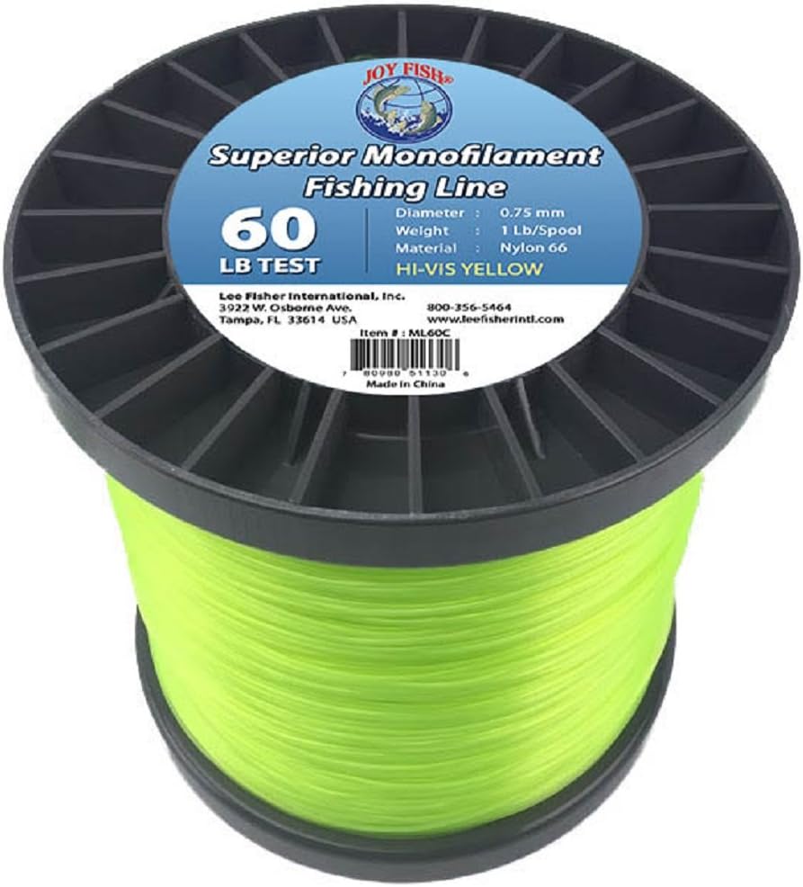 Lee Fisher Joy Fish 5 lb Spool Monofilament Fishing Line