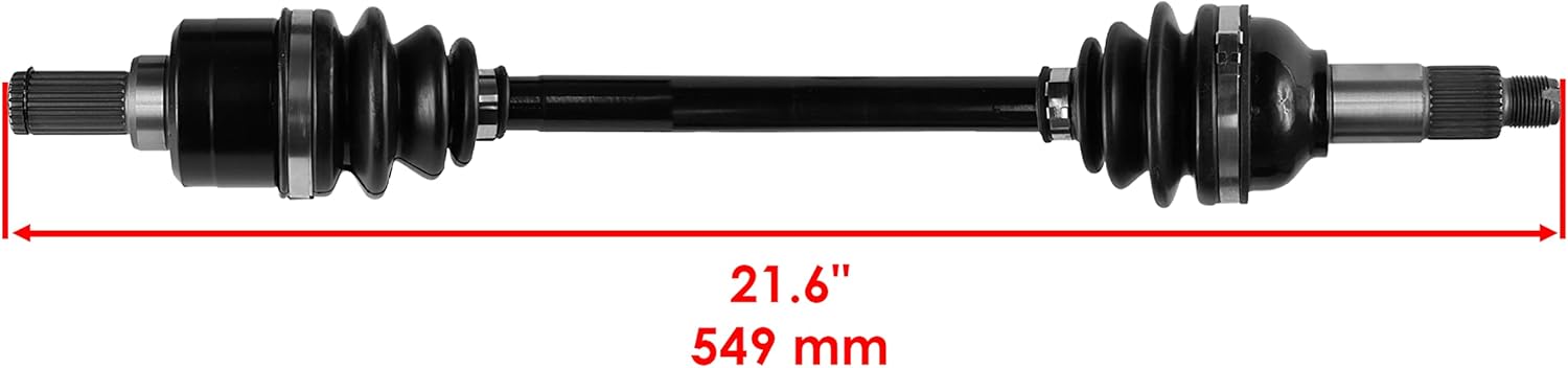Caltric Rear Left or Right Complete CV Joint Axle Compatible with Yamaha Kodiak 700 YFM700 EPS SE 2016-2024