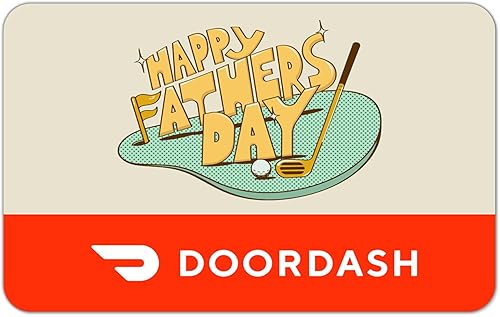 Tarjetas de regalo de DoorDash. - Envío por correo electrónico.