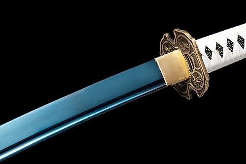 Miniatura 5 de Full Tang Katana Sword Sharp Real Samurai Swords Handmade Anime Sword 41inch