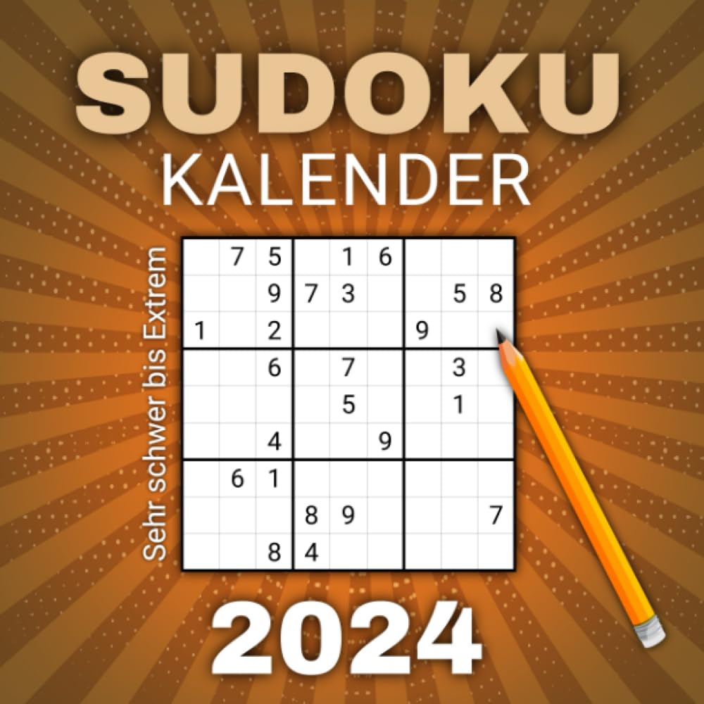Sudoku Kalender 2024: Die ultimative Herausforderung mit 366 Sehr