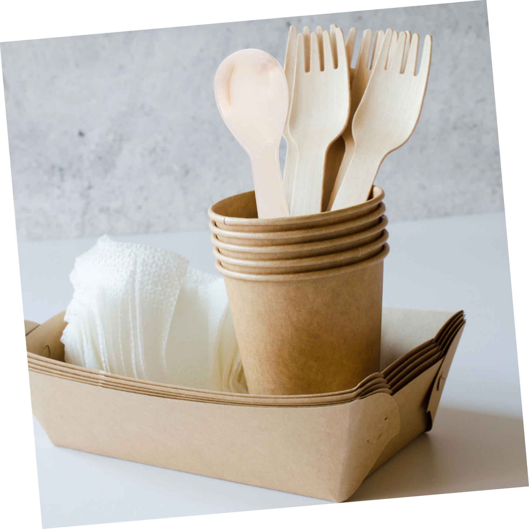 Juego de 5 Elegantes Cucharas de Café con Forma de Concha Blanca Cucharas para Helado Y Tarta Aptas para Lavavajillas