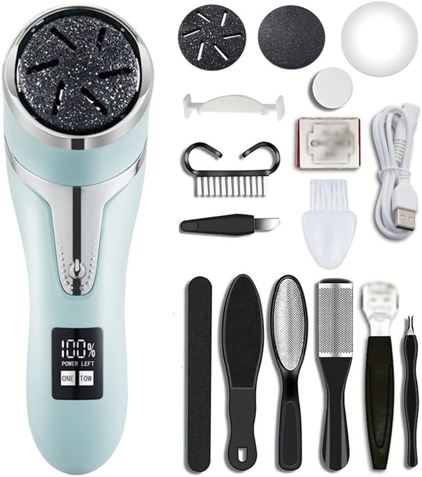 10 Piece Set of Foot Grinder Charging Electric Trimmer