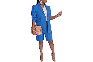 Sexy Shorts and Blazer Outfit for Women