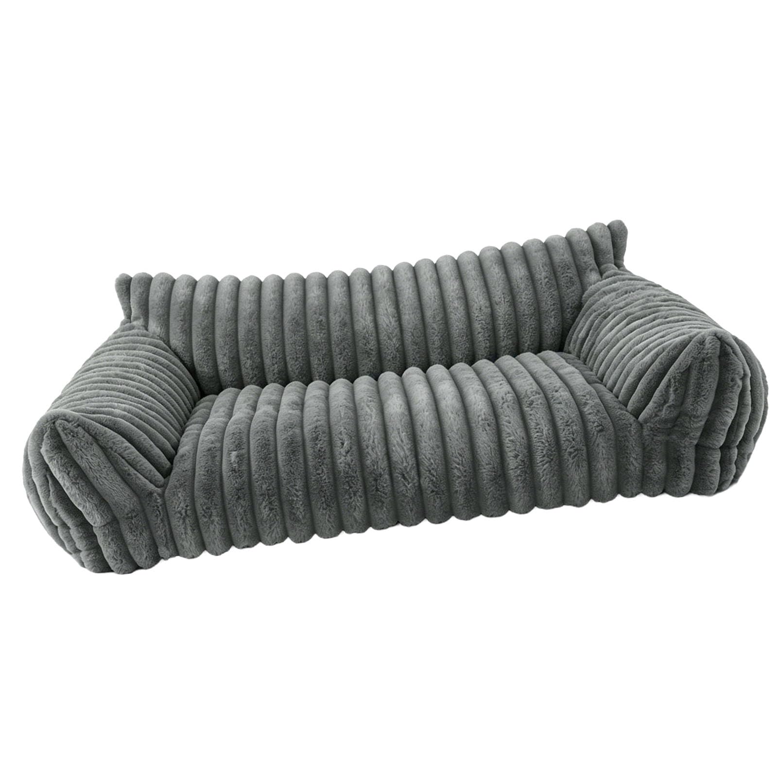 Legowisko dla Psa, Zmywalna, Wygodna, Ciepła i Miękka Sofa z Oparciem dla Małych Kotów i Psów (M75*50 * 20 cm)
