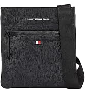 Westford Mill Borsa A Tracolla In Tela Di Cotone 100% 407g/m², Taglia Unica, Nera, Con Tasca Interna, Manici In Cotone, Unisex