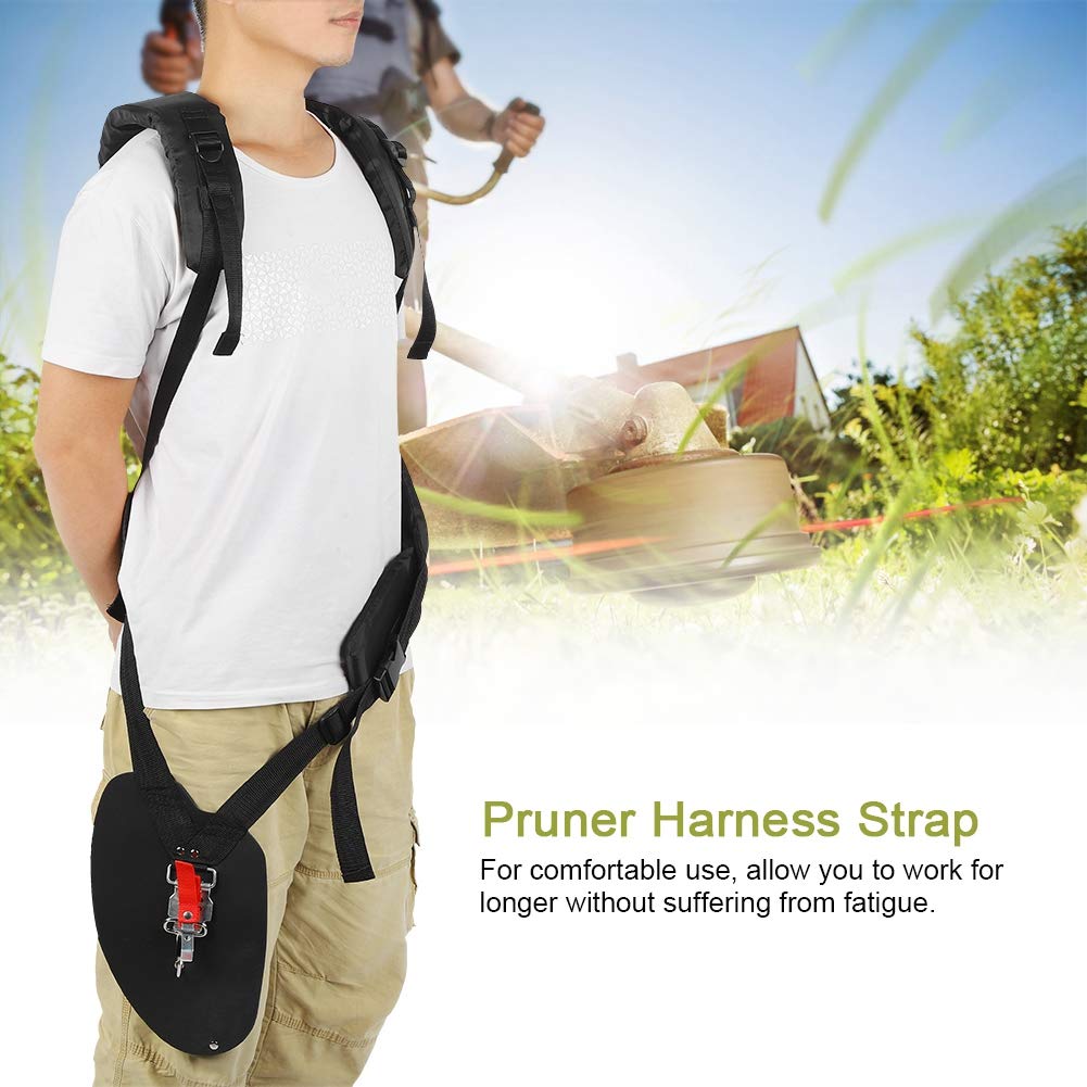 Arnés recortador ergonómico, para muchos modelos, cinturón de seguridad ajustable y correas para los hombros, material duradero, diseño cómodo y flexible