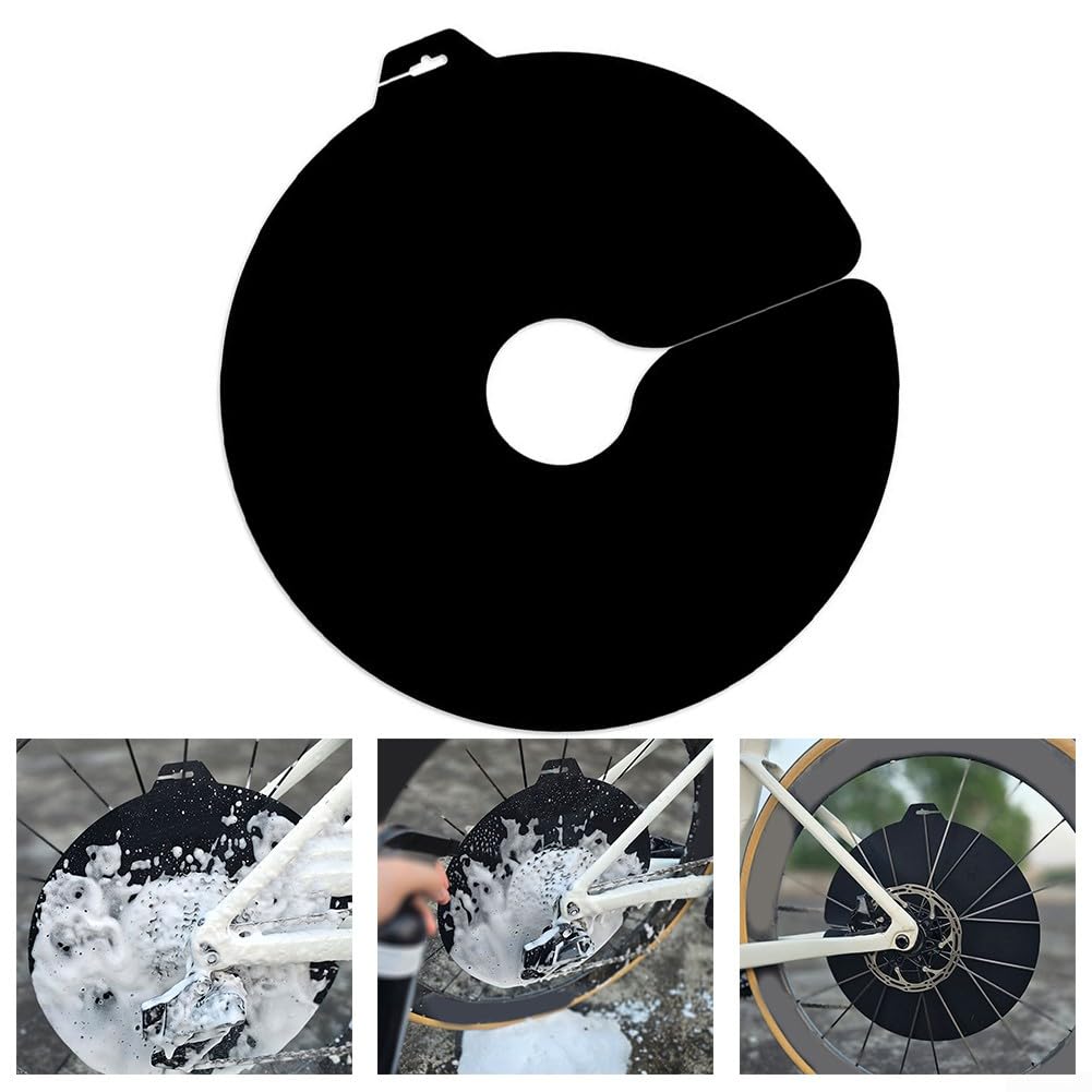 HpLive Bremsscheiben Schutz Bolt，Fahrrad-Bremsscheibenschutz PVC-Platte für Rennrad und MTB, Reinigungshilfe, Wartungszubehör