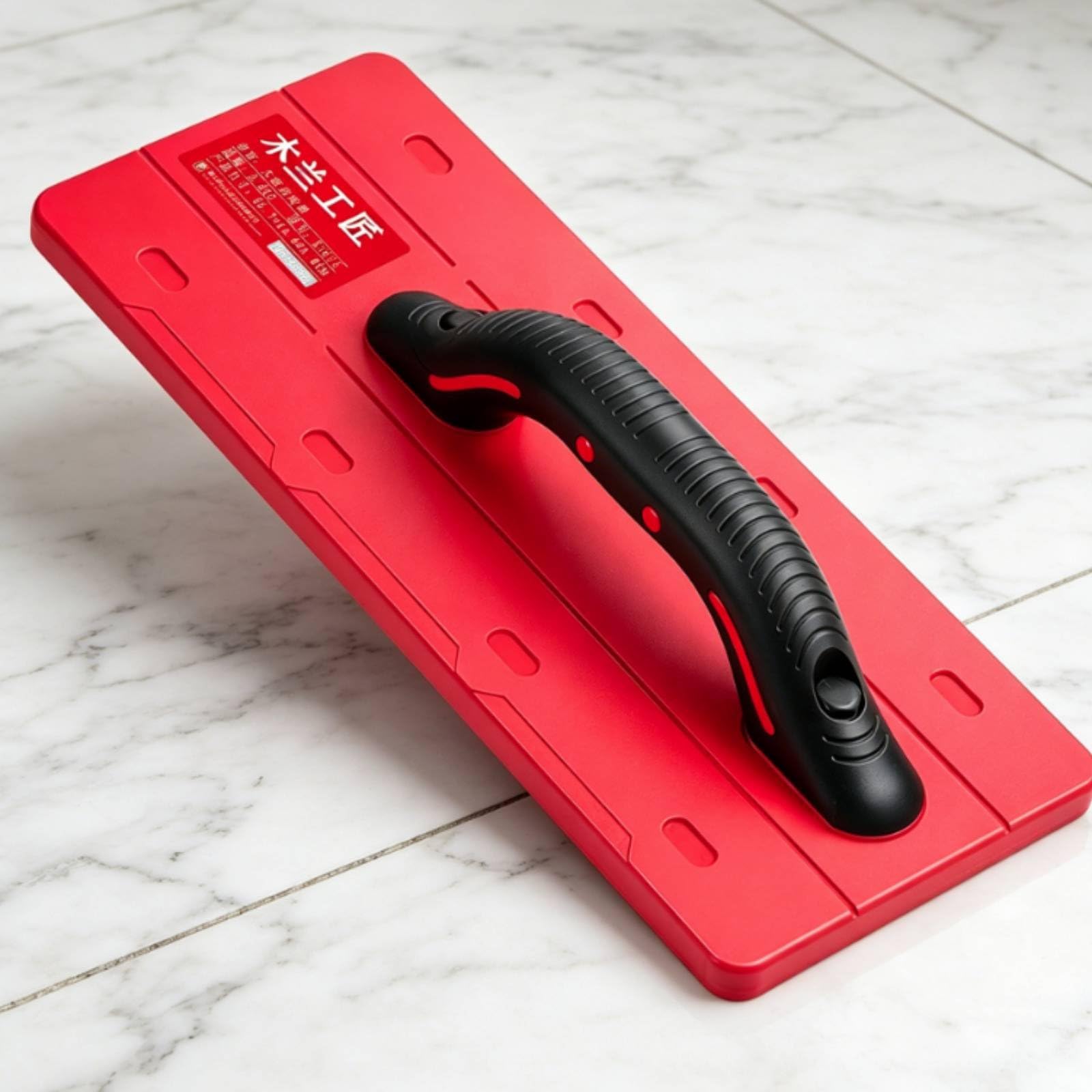 Battipiastrelle Manuale Ampia Superficie di Contatto Frattazzo Battente Piastrelle Resistente All'usura Tampone Posa Piastrelle per Muratori, Cantiere