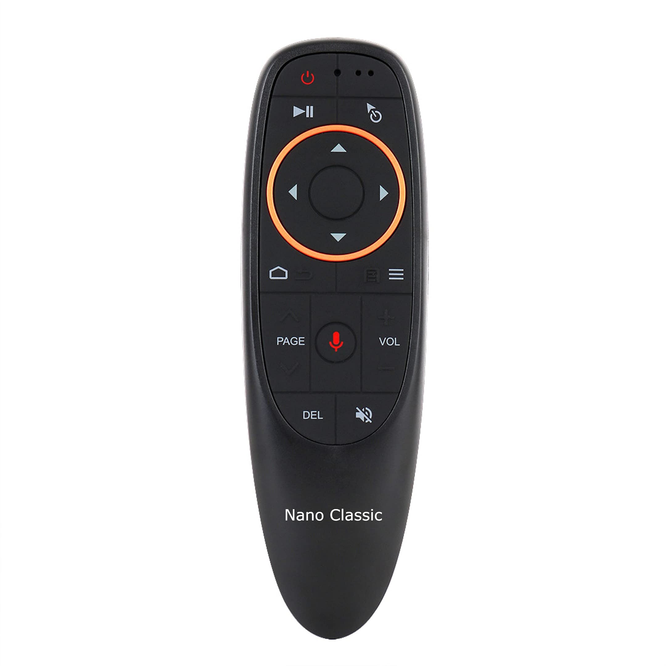 Nano Classic G10S Voice Remote Control 2.4G Wireless Air Mouse for Android TV Box