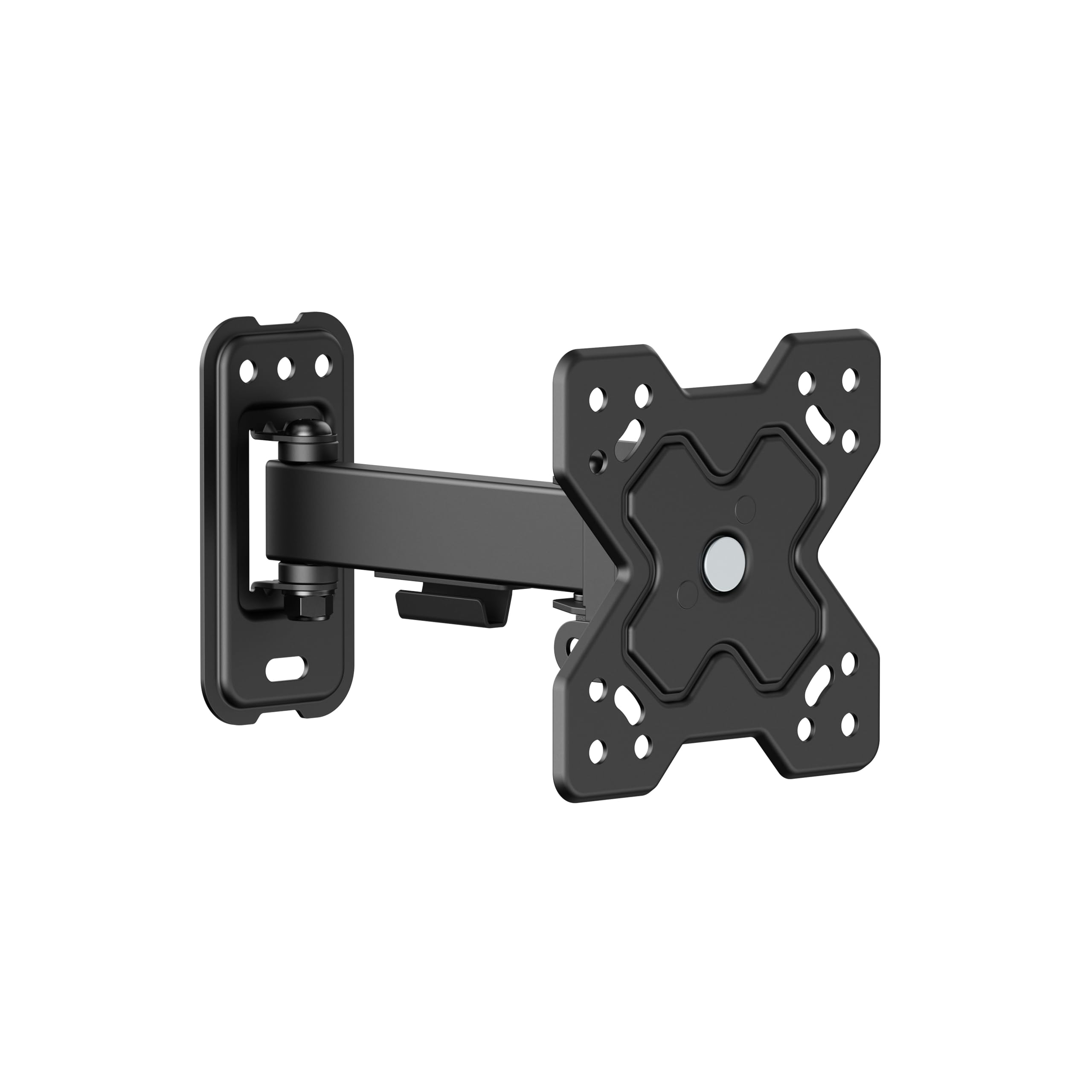 PureMounts Soporte de Pared para Monitor de TV, Soporte Universal inclinable y Giratorio, máx. VESA 100x100 mm, para Monitor de TV de 13-32 Pulgadas de hasta 20 kg, Negro
