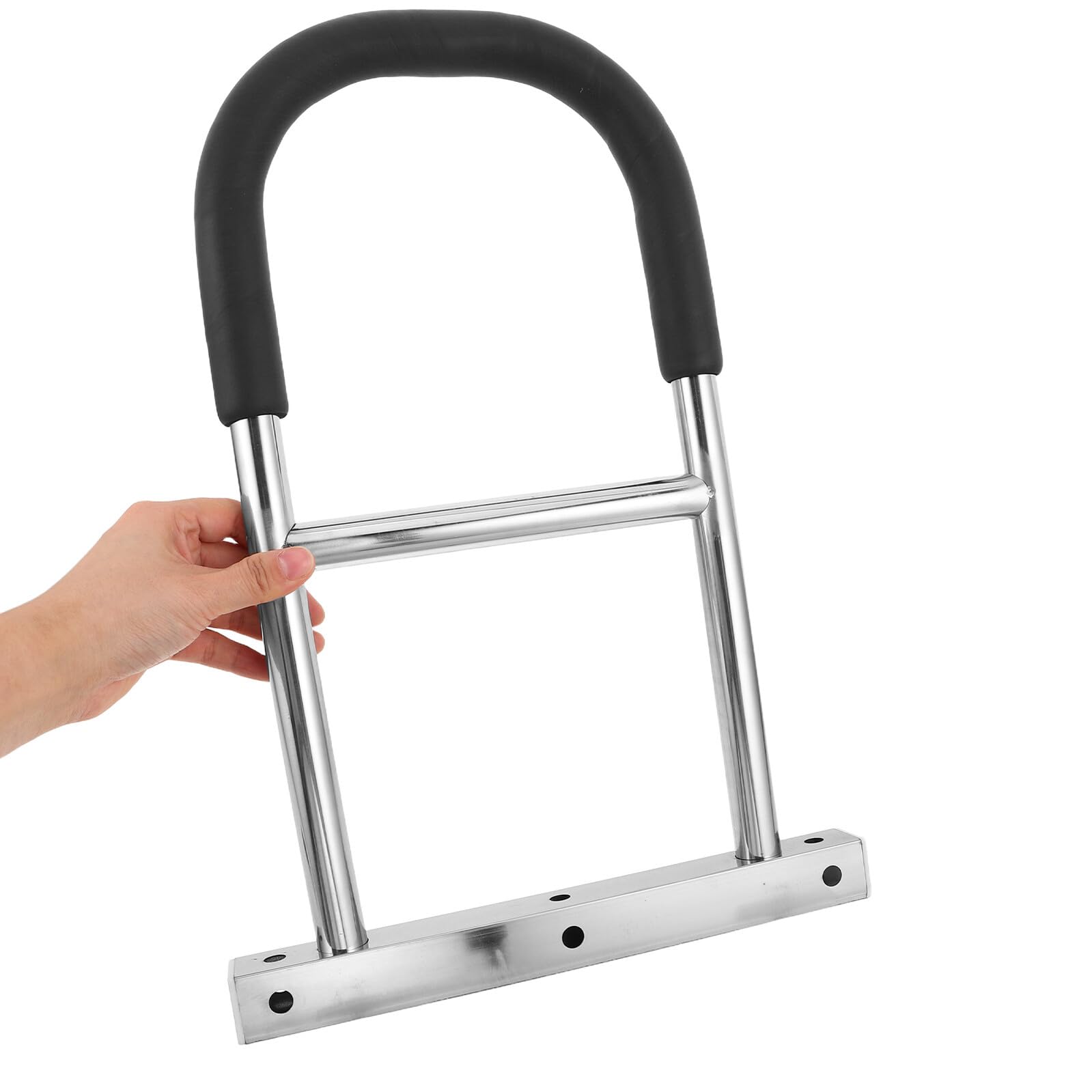 Veemoon Sponda di Sicurezza per Letto Singola Corta con Maniglia Ergonomica Antiscivolo, Protezione Anticaduta da Comodino per Anziani, Ausilio per Alzarsi e Supporto Mobilità, Facile