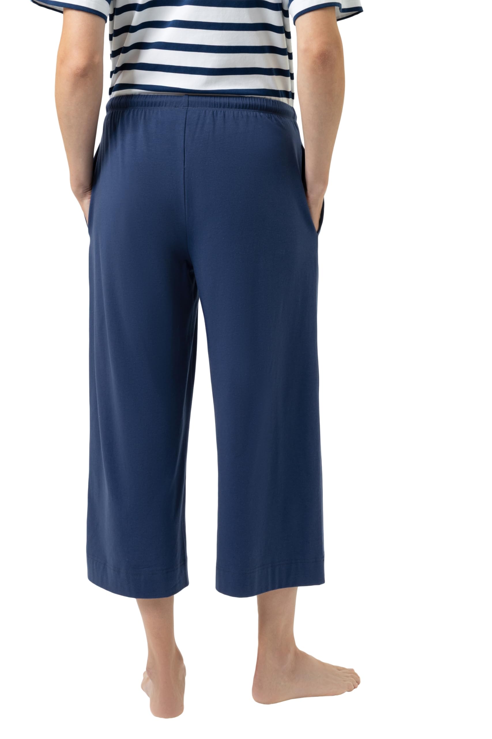 Mey Damen Culotte: Komfortable Culotte, Lockerer Schnitt, Weites Bein, Komfortbund mit Kordelzug, Seitliche Taschen, Serie Solid Love