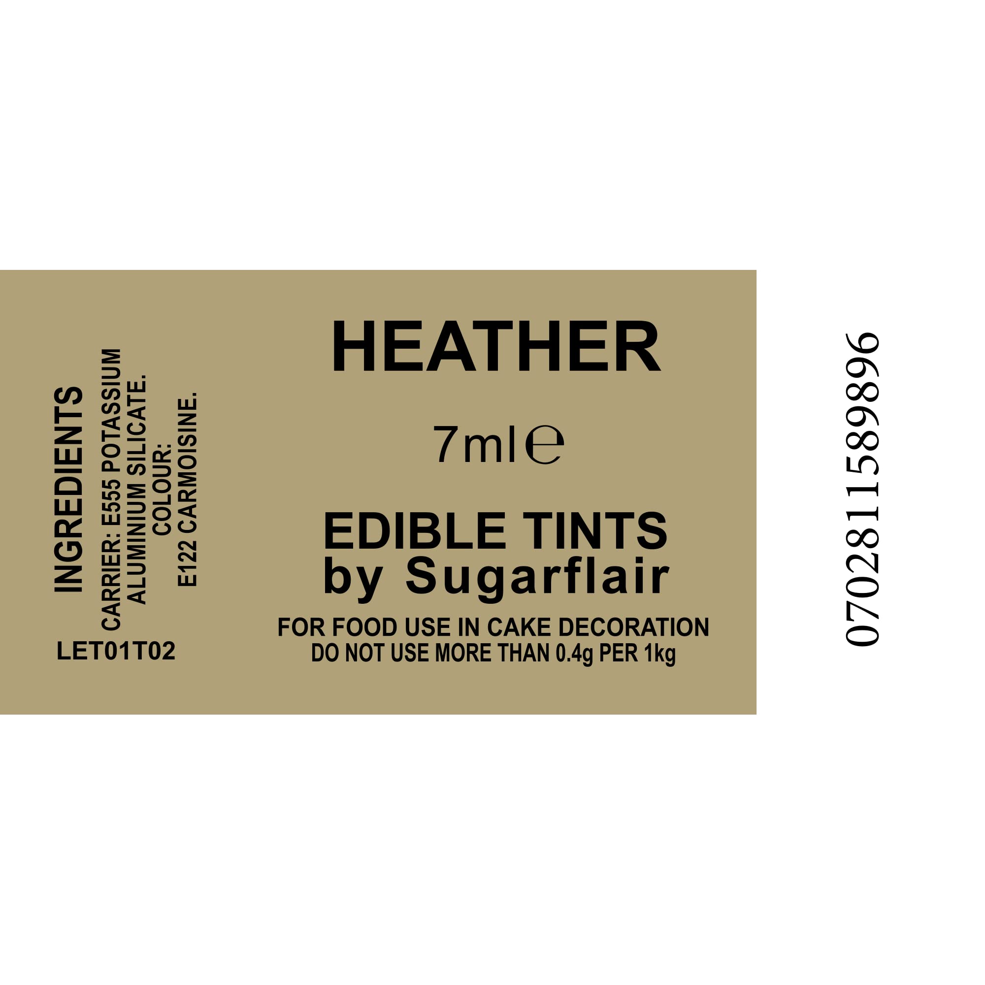 2 X Sugarflair Jade Edible Blossom Tints Cake Food Colour Colouring - View #5