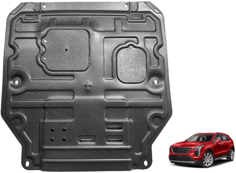 1PCS Front Engine Splash Shield Fit for Cadillac XT4 2019-2024 Engine Splash Guard Suitable for XT4 Thickening Front Engine Cover Mud Flaps