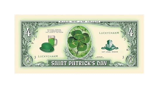 Saint Patricks Day Collectible Bill - Pack of 10 -