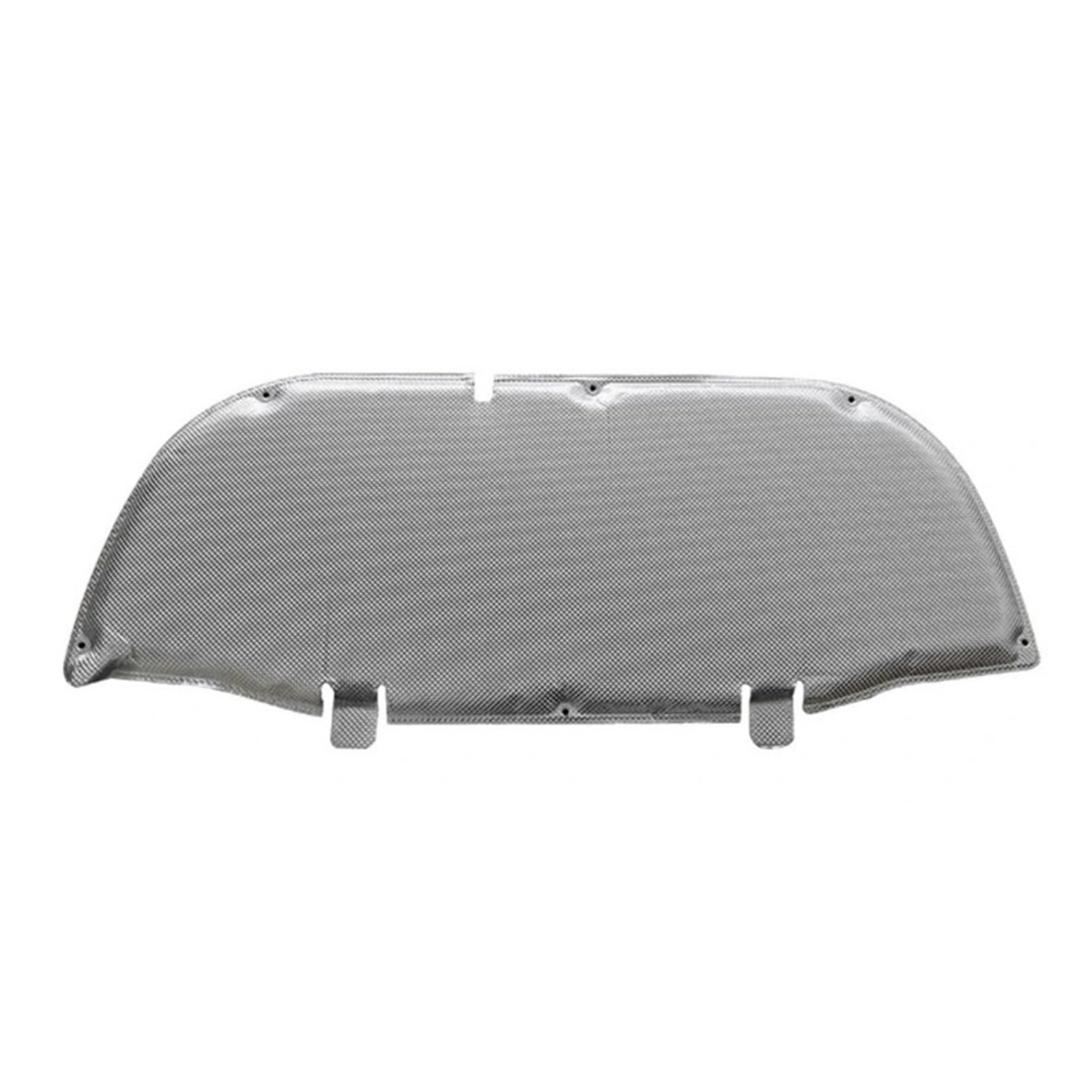 Lycheu Silver Front Hood Engine Firewall Car Front Engine Hood Heat Insulation Cotton Pad Aluminum Foil / Foam Mat Cover For Corolla For Cross 2020-2022