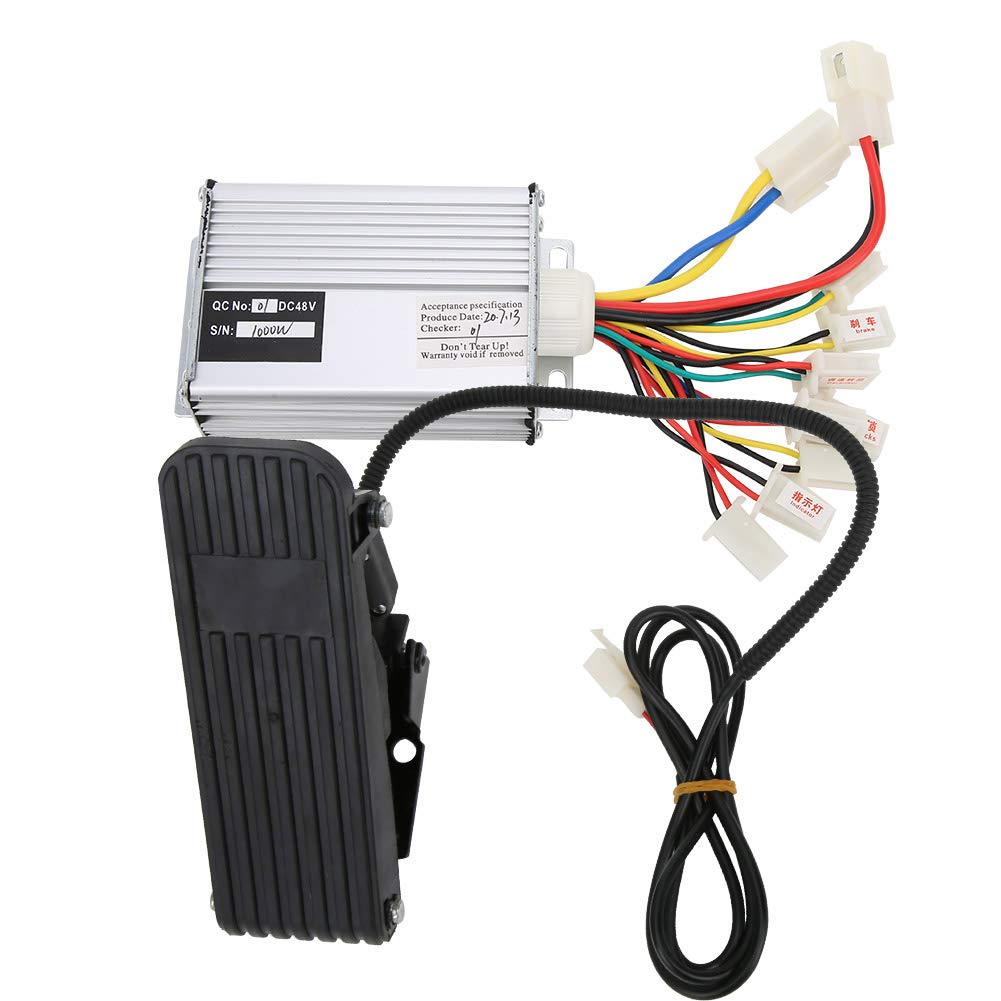 Contrôleur de brosse 48 V 1000 W avec kit de pédale pour vélo électrique, moto, tricycle