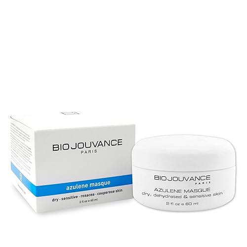 Bio Jouvance - Máscara de Azuleno 2oz 2.0 fl oz - Tratamiento para el cuidado de la piel de la cara