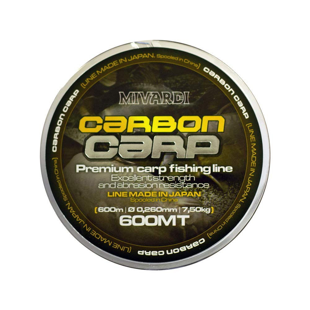 Carbon Carp 600 m żyłka monofilowa karpia żyłka wędkarska 0,235 mm (0,260 mm)