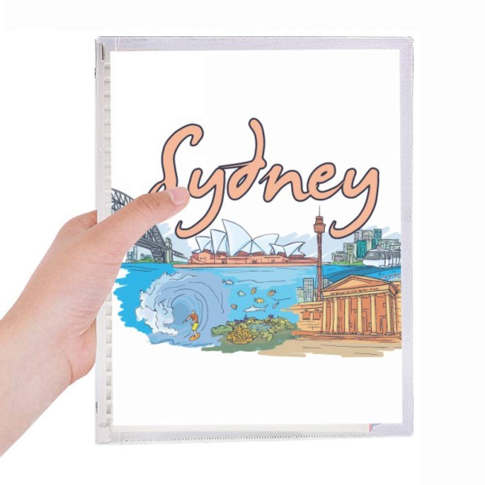 Cahier à spirales Sydney Opera idéal pour le bureau et le dessin - 5