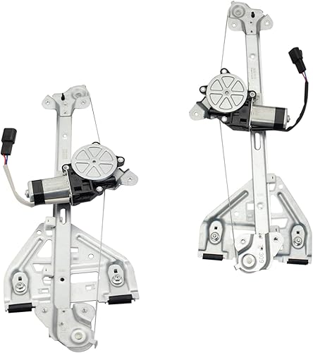 Miniatura 85 de TRQ Juego de regulador de ventana eléctrica delantera y motor compatible con Ford Ranger 1993-2011 1994-2009 Mazda B2300 1998-2001 B2500 1994-2007