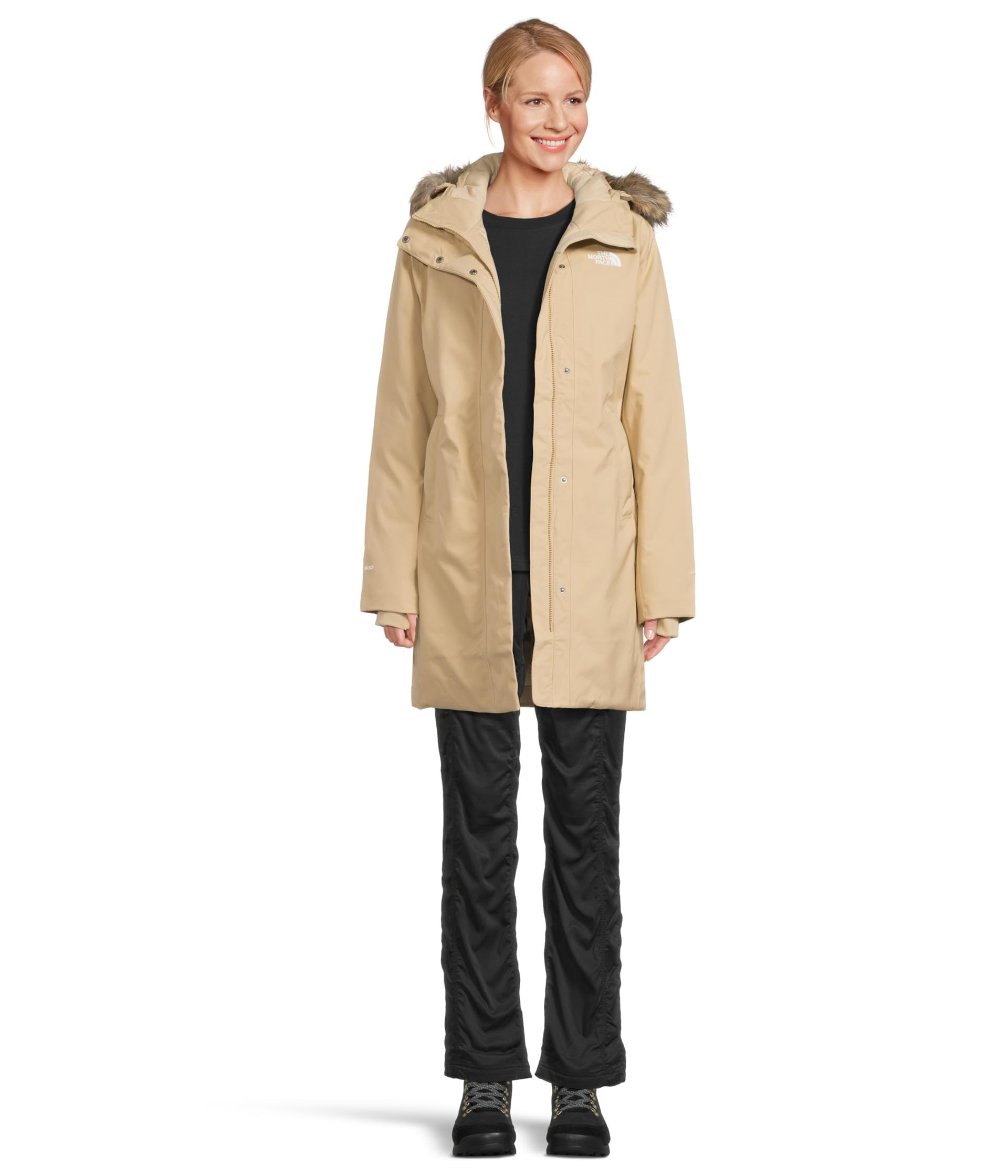 THE NORTH FACE Women's Arctic Parka (Standard &amp; Plus Size) | Waterproof Shell, Recycled Down Insulation, Adjustable Hood